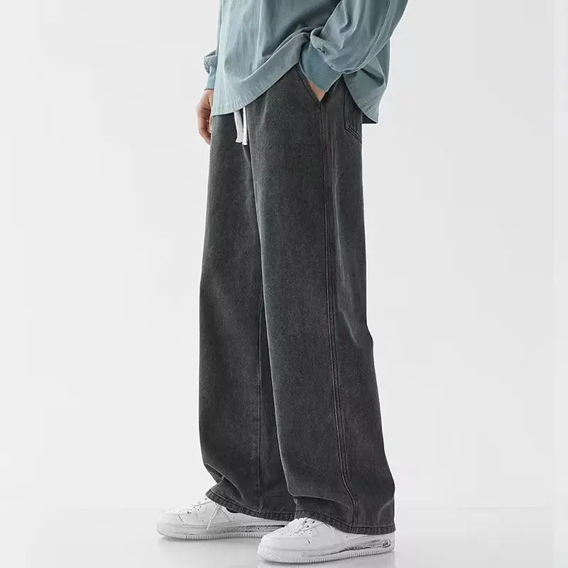 K-Style Denim Pants